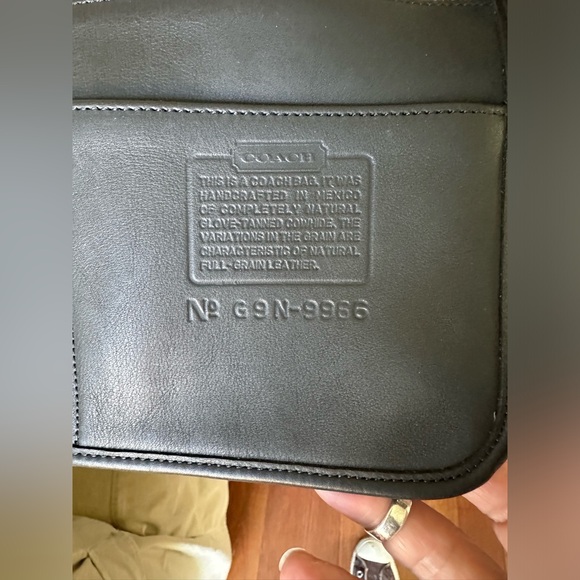 Black Leather Coach Legacy Bag No G9n-9966 - Picture 8 of 17